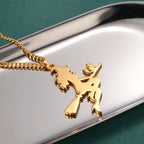 Colar Bruxa em Voo – Poder e Mistério