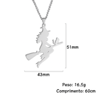 Colar Bruxa em Voo – Poder e Mistério